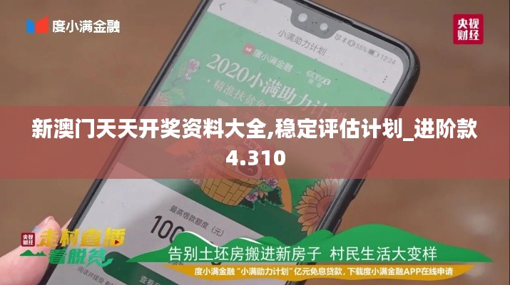 新澳门天天开奖资料大全,稳定评估计划_进阶款4.310