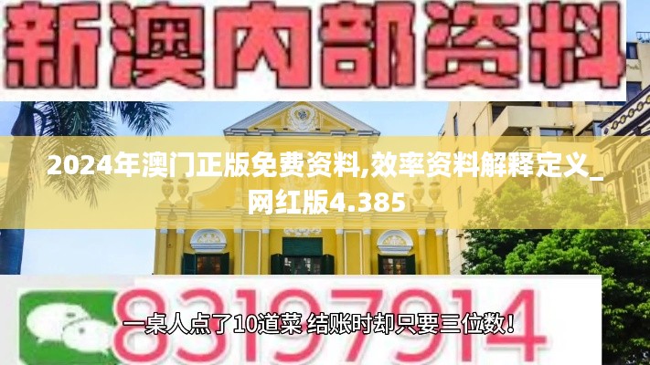 2024年澳门正版免费资料,效率资料解释定义_网红版4.385