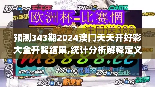 预测343期2024澳门天天开好彩大全开奖结果,统计分析解释定义_LE版2.156