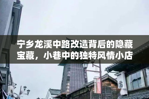 宁乡龙溪中路改造背后的隐藏宝藏，小巷风情小店探秘