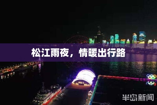 松江雨夜情暖意，出行路上暖人心