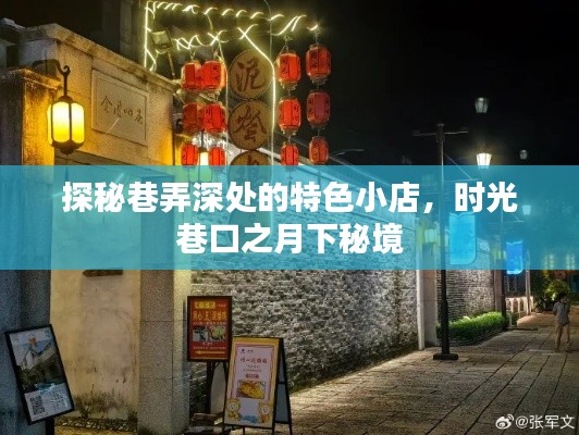 时光巷口探秘，月下秘境小店之旅