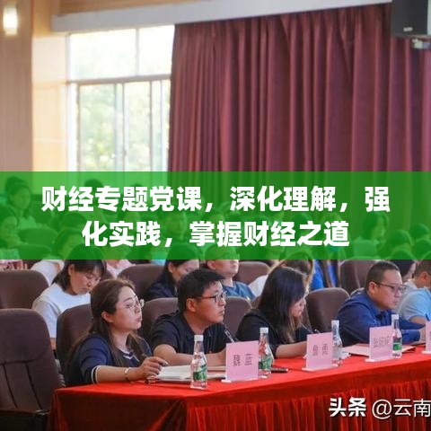 财经专题党课，深化理解，强化实践，掌握财经之道