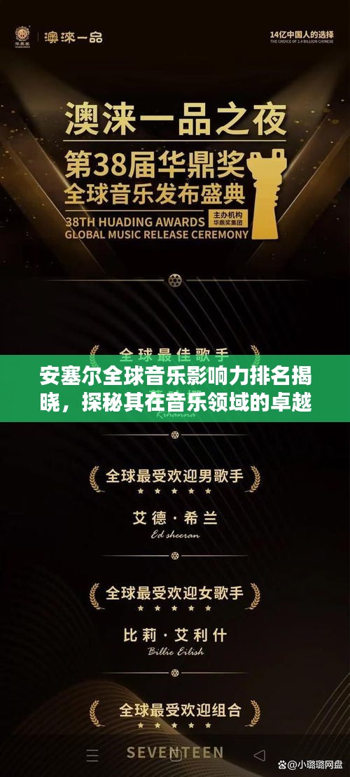 安塞尔全球音乐影响力排名揭晓，探秘其在音乐领域的卓越地位