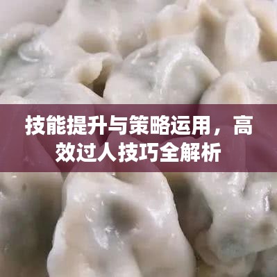 技能提升与策略运用，高效过人技巧全解析