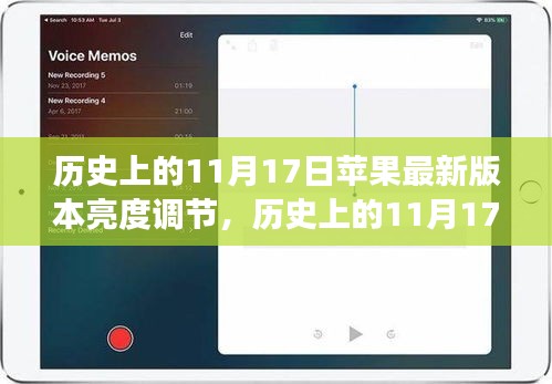 苹果新版本亮度调节功能深度解析，历史上的11月17日回顾与解析
