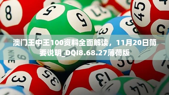 澳门王中王100资料全面解读，11月20日简要说明_DQI8.68.27薄荷版