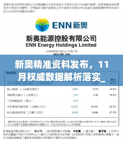 新奥精准资料发布，11月权威数据解析落实_UNY2.43.99优雅版