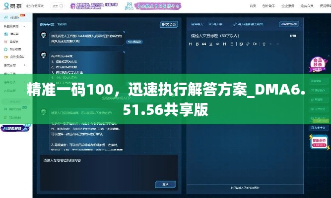 精准一码100，迅速执行解答方案_DMA6.51.56共享版