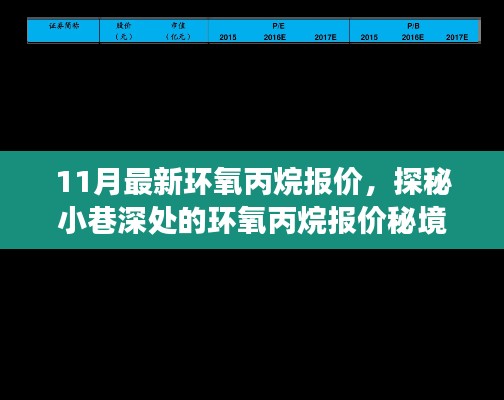 探秘隐藏版特色小店，揭秘最新环氧丙烷报价非凡之旅