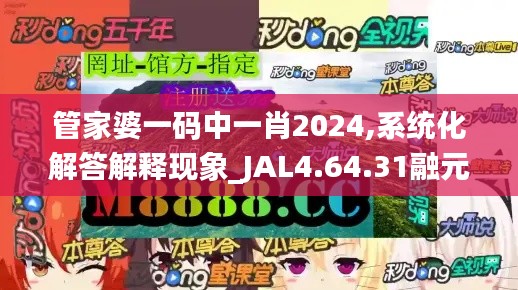 管家婆一码中一肖2024,系统化解答解释现象_JAL4.64.31融元境