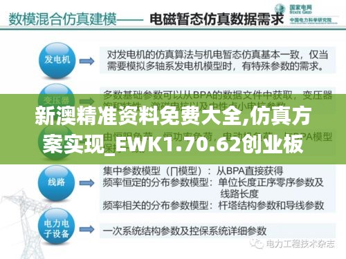 新澳精准资料免费大全,仿真方案实现_EWK1.70.62创业板