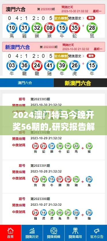 2024澳门特马今晚开奖56期的,研究报告解答落实_YWY2.38.39手游版