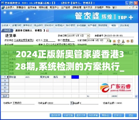 2024正版新奥管家婆香港328期,系统检测的方案执行_YPX7.80