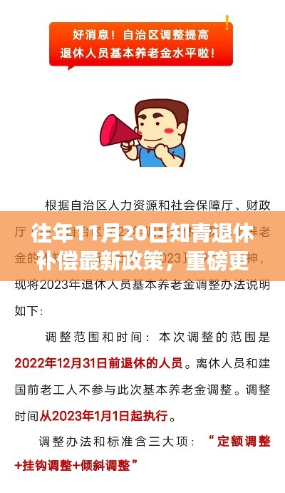 知青退休补偿政策更新，11月20日与1月20日政策解析及小红书热议