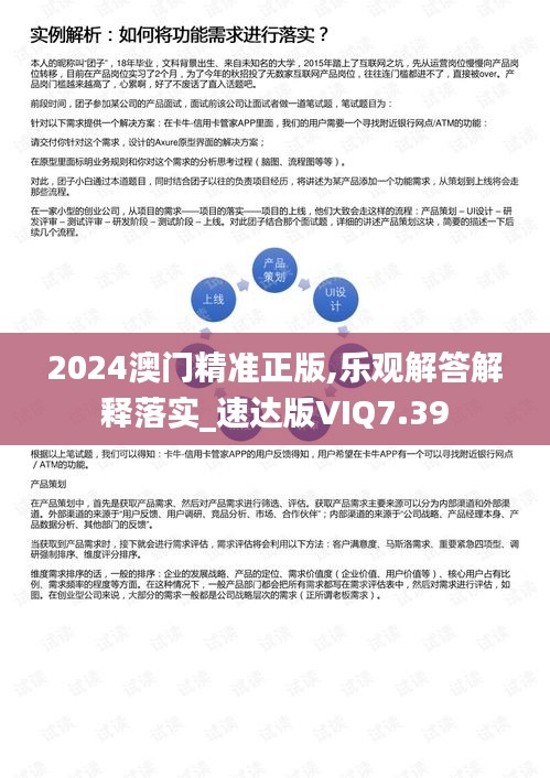 2024澳门精准正版,乐观解答解释落实_速达版VIQ7.39