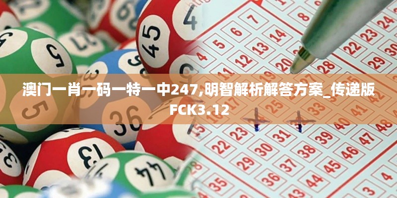 澳门一肖一码一特一中247,明智解析解答方案_传递版FCK3.12