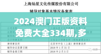 2024澳门正版资料免费大全334期,多级安全策略_HPE7.37