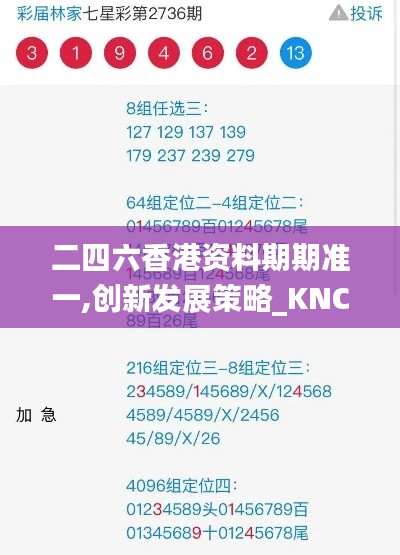 二四六香港资料期期准一,创新发展策略_KNC15.6