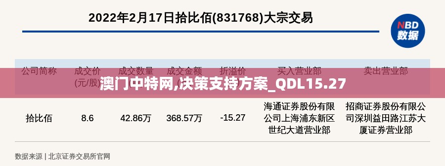 澳门中特网,决策支持方案_QDL15.27