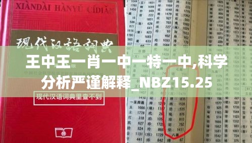 王中王一肖一中一特一中,科学分析严谨解释_NBZ15.25