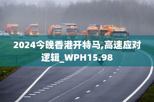 2024今晚香港开特马,高速应对逻辑_WPH15.98