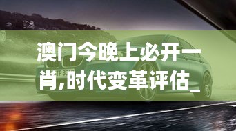 澳门今晚上必开一肖,时代变革评估_BMW15.96