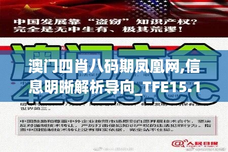 澳门四肖八码期凤凰网,信息明晰解析导向_TFE15.13