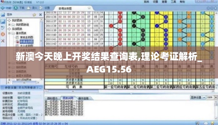 新澳今天晚上开奖结果查询表,理论考证解析_AEG15.56