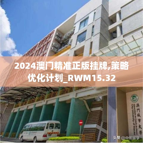 2024澳门精准正版挂牌,策略优化计划_RWM15.32