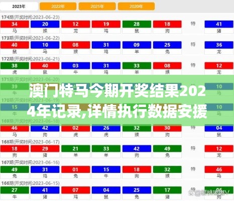 澳门特马今期开奖结果2024年记录,详情执行数据安援_SVV15.4