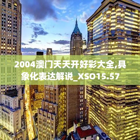 2004澳门天天开好彩大全,具象化表达解说_XSO15.57