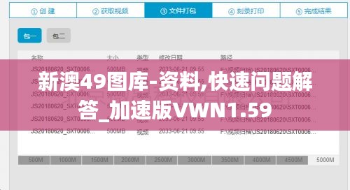 新澳49图库-资料,快速问题解答_加速版VWN1.59