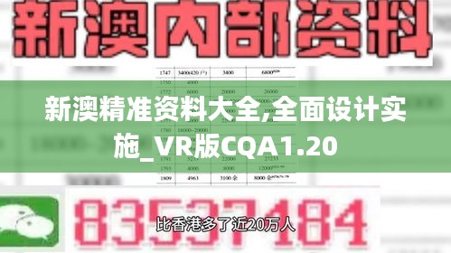 新澳精准资料大全,全面设计实施_VR版CQA1.20