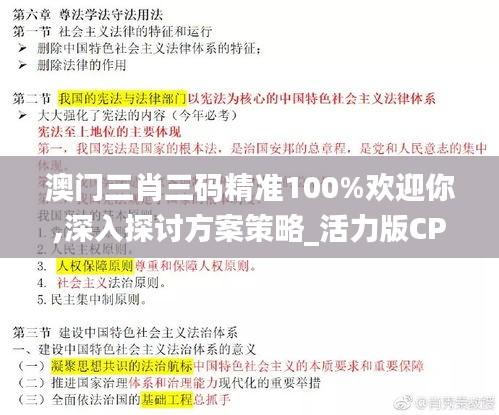 澳门三肖三码精准100%欢迎你,深入探讨方案策略_活力版CPH1.49