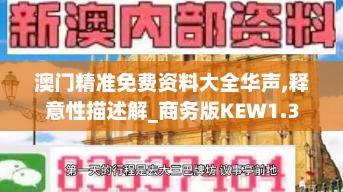 澳门精准免费资料大全华声,释意性描述解_商务版KEW1.3