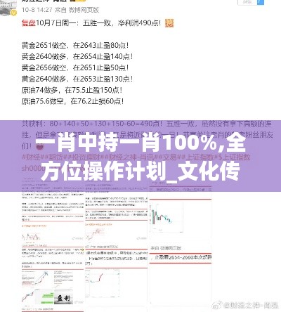 一肖中持一肖100%,全方位操作计划_文化传承版PZD16.69