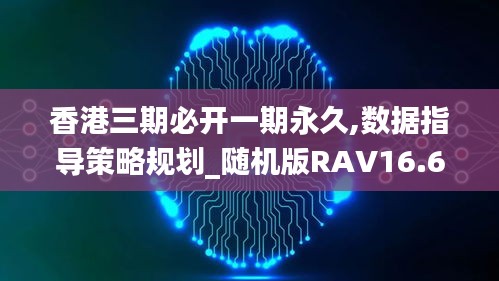 香港三期必开一期永久,数据指导策略规划_随机版RAV16.69