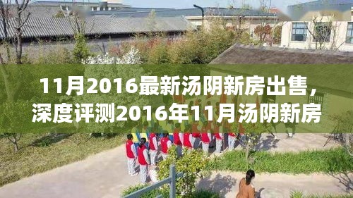 2016年11月汤阴新房市场深度解析与全面评测，新房特性、使用体验、竞品对比及目标用户群体分析