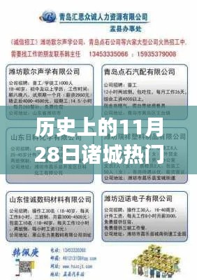 历史上的11月28日诸城招工信息深度解析，变迁与机遇探寻📚