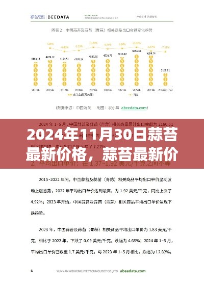 2024年11月30日蒜苔最新价格深度解析及市场状况评测报告