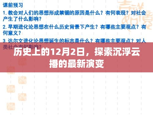 历史上的12月2日，探索云播技术的最新演变