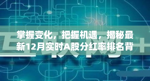 揭秘A股分红率背后的励志故事，掌握变化，把握机遇的实时排名解析