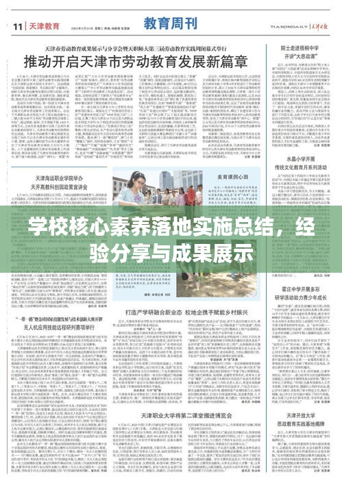 学校核心素养落地实施总结，经验分享与成果展示