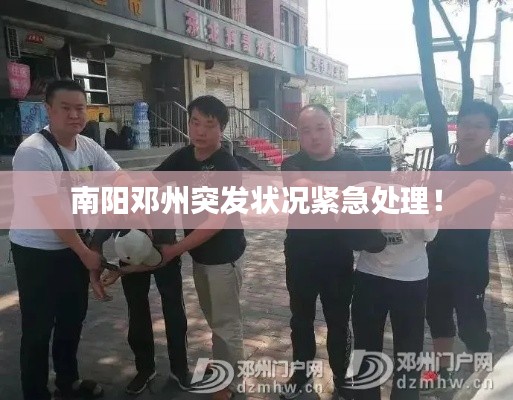 南阳邓州突发状况紧急处理！