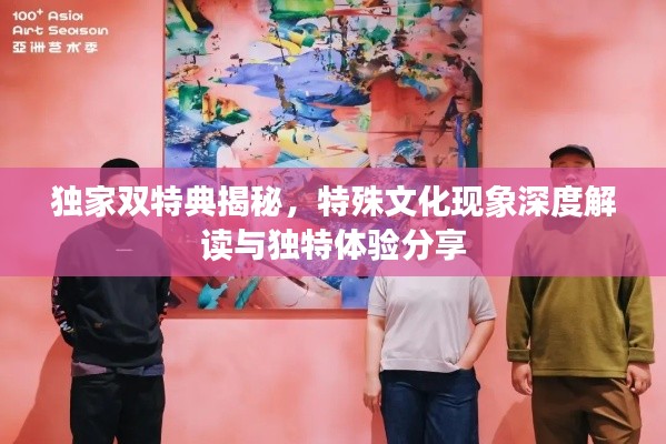 独家双特典揭秘，特殊文化现象深度解读与独特体验分享